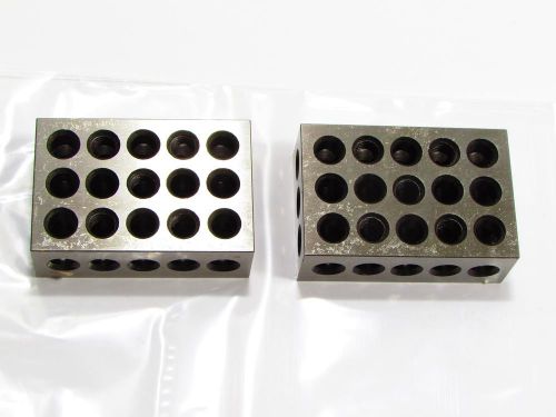 BL-123 Pair of 1&#034; x 2&#034; x 3&#034; Precision Steel 1-2-3 Blocks, Free Shipping