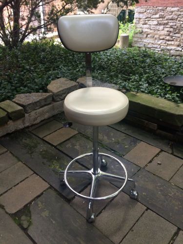 VTG Dentsply Dentist Doctor Drafting Hydraulic Adjustable Swivel Desk Chair