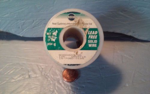 Kester 4 % silver solder; 96 % tin, 11 ounce roll; 1/8 inch width