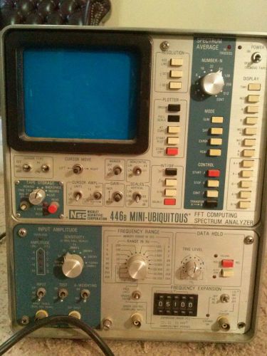 Nicolet Scientific Corporation 446b Mini-Ubiquitous Spectrum Analyzer repair