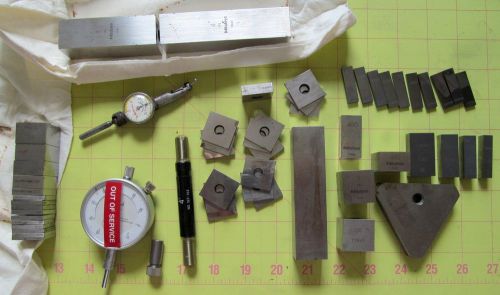 Gage gauge blocks lot - mitutoyo webber fowler + more -see pix for sale