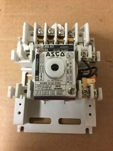 ASCO CATA.917 42031 LIGHTING CONTACTOR 120V COIL 91742031 4 Pole