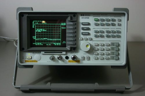 Agilent 8595E Spectrum Analyzer, 9Khz-6.5Ghz, Calibrated, Warranty, New DISPLAY!