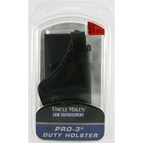 Uncle mike&#039;s 3521-5 black mirage bw rh pro3 for glock 17/19/22/23 gun holster for sale