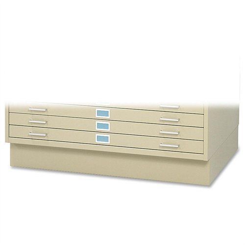 Safco Base - 46.4&#034; Width X 32.6&#034; Depth X 6&#034; Height - Steel - Tropic Sand