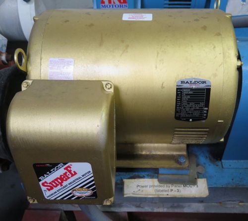 BALDOR Super-E Motor 30 HP Cat. No EM2534T Frame 284TS 3530 RPM Made in USA