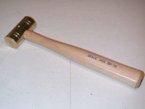 Nos brass hammer grace usa 16oz machinists mechanics for sale