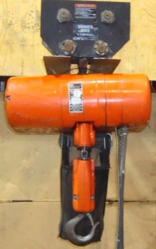 CM LODESTAR 3 TON ELECTRIC CHAIN HOIST RRT 11 FPM 208-230/460V