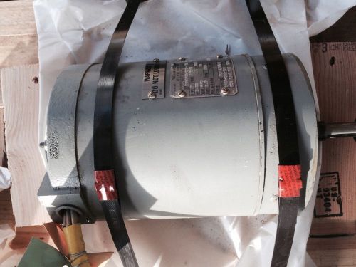 Baldor reliance ac motor type: p, hp 1.25, amps:1.7, volts:440, hertz: 60 for sale