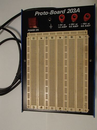 Global Specialities Proto Board Solderless Breadboard model 203 A