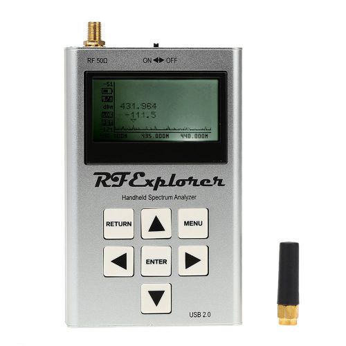 Outdoor Indoor RF Explorer ISM Combo Digital Spectrum Analyzer LCD USB Tool