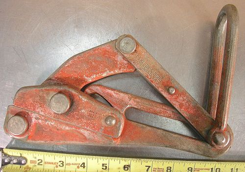 M. KLEIN &amp; SONS &#034;CHICAGO&#034; GRIP MODEL No. 1628-5B, LINEMANS CABLE PULLING GRIP