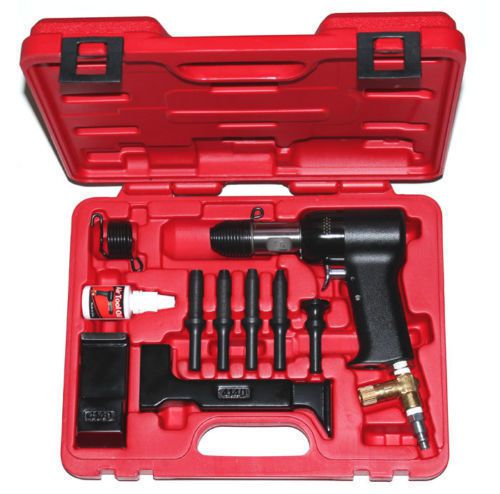 Deluxe 737 Red Box  RIVET GUN and BUCKING BARS KIT - NEW