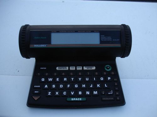 Radio Shack 65-950 Rolodex EC-333 24K Directory/Organizer/Telephone Dialer