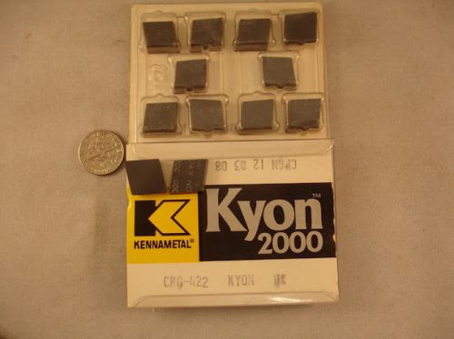 CPG 422 KY2000 KENNAMETAL Ceramic  Inserts (10pcs) New&amp;Original