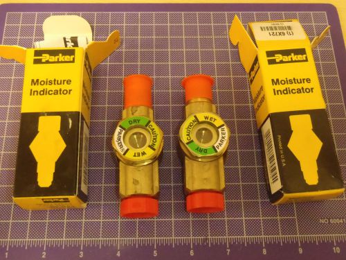 Two: PARKER PSG-4MF Moisture Indicators 1/2&#034; SAE Male x 1/2&#034; SAE Female !Q3!