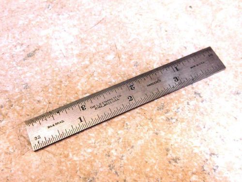 STARRETT # 4 MACHINIST 4&#034; SQUARE RULE