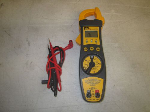 IDEAL 61-702 HI-V NON CONTACT VOLTAGE SHAKER CLAMP METER MULTIMETER TESTER