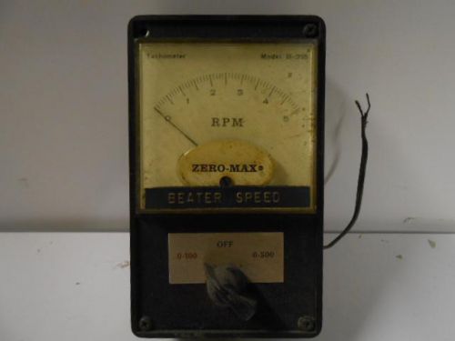 NOS ZERO-MAX TACHOMETER B-215, B215