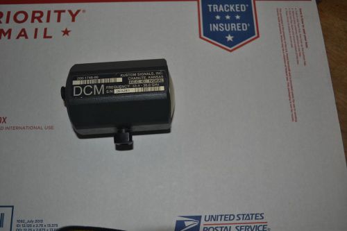 KUSTOM SIGNALS POLICE RADAR DCM 33.4 - 36.0GHz FOR PARTS