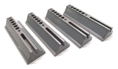 NICE! SET OF 4 MOORE TOOL JIG GRINDER / BORER EXTENSION PARALLELS