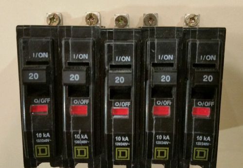 Squire d circuit breakers for sale