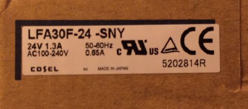 Cosel power supply lf series lfa30f-24-sny for sale