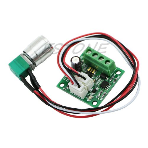 1.8V 5V 6V 12V 24V 2A Switch Variable Speed Regulator DC Motor Speed Controller