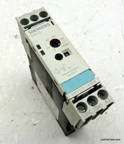 Siemens Sirius Timing Relay 3RP1525-1AQ30 24-127V AC/DC 50-60 HZ