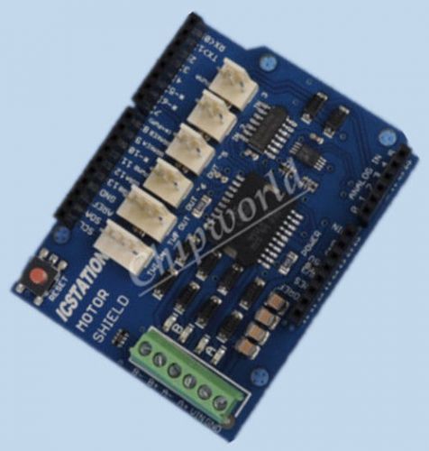 L298p motor shield dual dc motor driver shield for arduino raspberry pi for sale