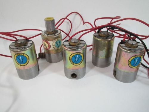 LOT FIVE Skinner Electric Valves Valve, V52HDA13002, V53DB2050, 115 Volts