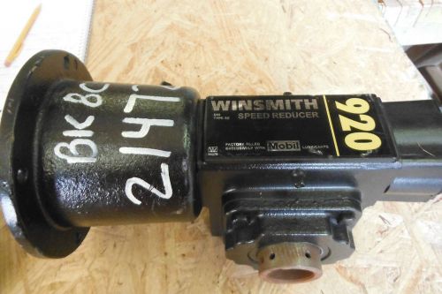 WINSMITH  920CDSNE 10:1 REDUCER  NEW