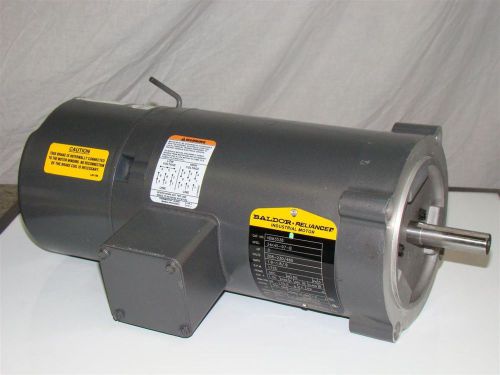 Baldor Reliancer Electrical Motor 1/2HP Stearns Motorbrake 230/460V 1725RPM VBD3