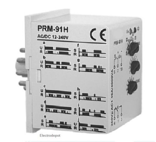 Industrial Multifunction Timer 12V 120V AC/DC Electronic Time Relay On Off delay