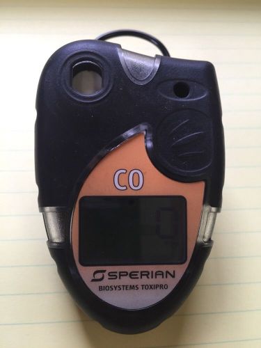 Sperian Biosystems Toxipro CO Monitor 54-45-01