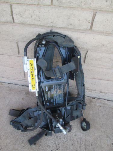 Scott AP50 4.5 4500psi SCBA pack frame harness with NO regulator #4