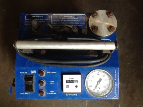 Ge general electric sr12 refrigerant recovery pump unit m1 for sale