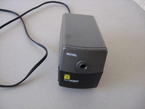 ROYAL POWER POINT AUTO -STOP PENCIL SHARPENER MODEL 9709-DR