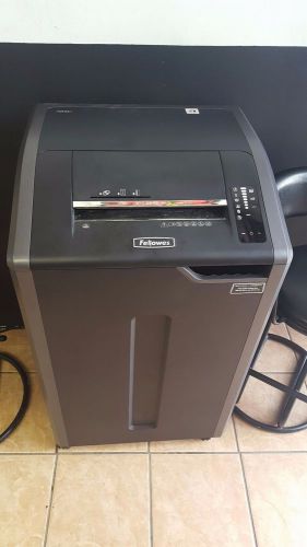 Fellowes powershred 425ci commercial continuous-duty cross-cut paper shredder for sale