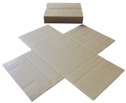 50 Corrugated Boxes - 10 7/8 x 9 1/2 x 2 Inner Diam Mailer Book Box Magazines