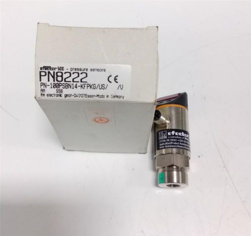 IFM EFECTOR PRESSURE SENSOR PN8222 NIB