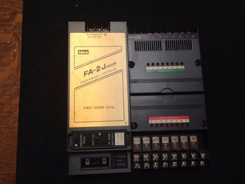 Idec Izumi FA-2 Junior Programmable Controller + Input and Output Modules Used