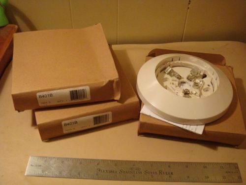 3 System sensor B401B sensor bases New