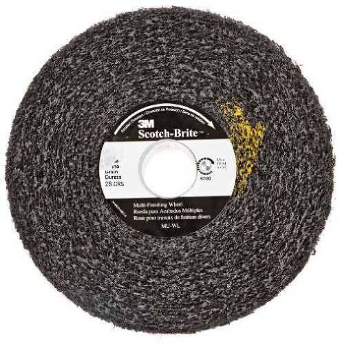 3M Scotch-Brite Multi-Finishing Wheel, Silicon Carbide, 6000 rpm, 6&#034; Diameter x