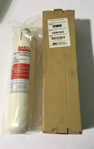 CUNO FOOD SERVICE FILTRATION CARTRIDGE CFS8112 5589203 NEW