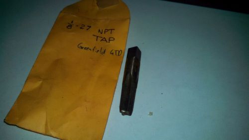 1/8 - 27 npt greenfield gtd 4 flute tap for sale