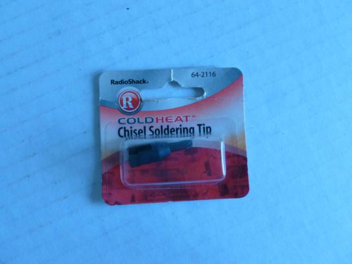 Chisel Soldering Tip Cold-Heat RadioShack #64-2116