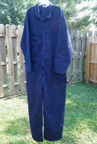 STANCO INDURA flame resistant coveralls, big men&#039;s 3XL/dk blue/excellent cond.