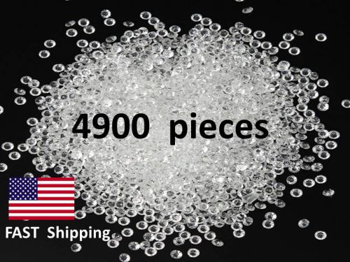 Showcase Glass Case Jewelry Store SUPPLY Faux Fake DIAMONDS (4900 pieces) NEW