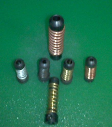 6 Pc. Spring Drill Stop Set - Aircraft Aviation Tools - USA - NEW